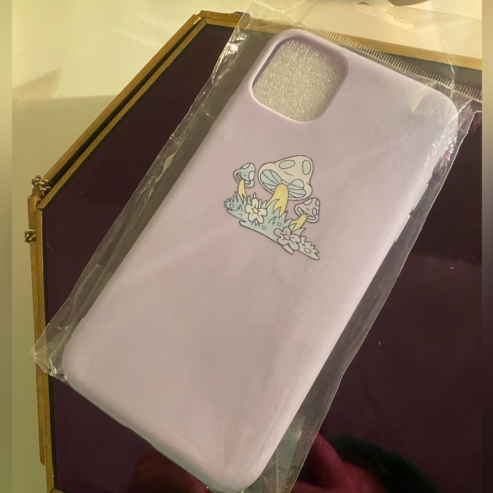 iphone 11 pro max case BNWT mushrooms